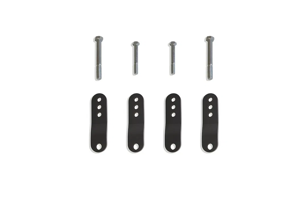 716920 – MAXTRAC Leaf Spring Shackle, 1-1/2 To 2 Inch Lift Non-Greaseable Without Bushings Set Of 2